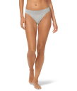 【送料無料】 トミージョン レディース パンツ アンダーウェア Cool Cotton Thong, Lace Waist Heather Grey