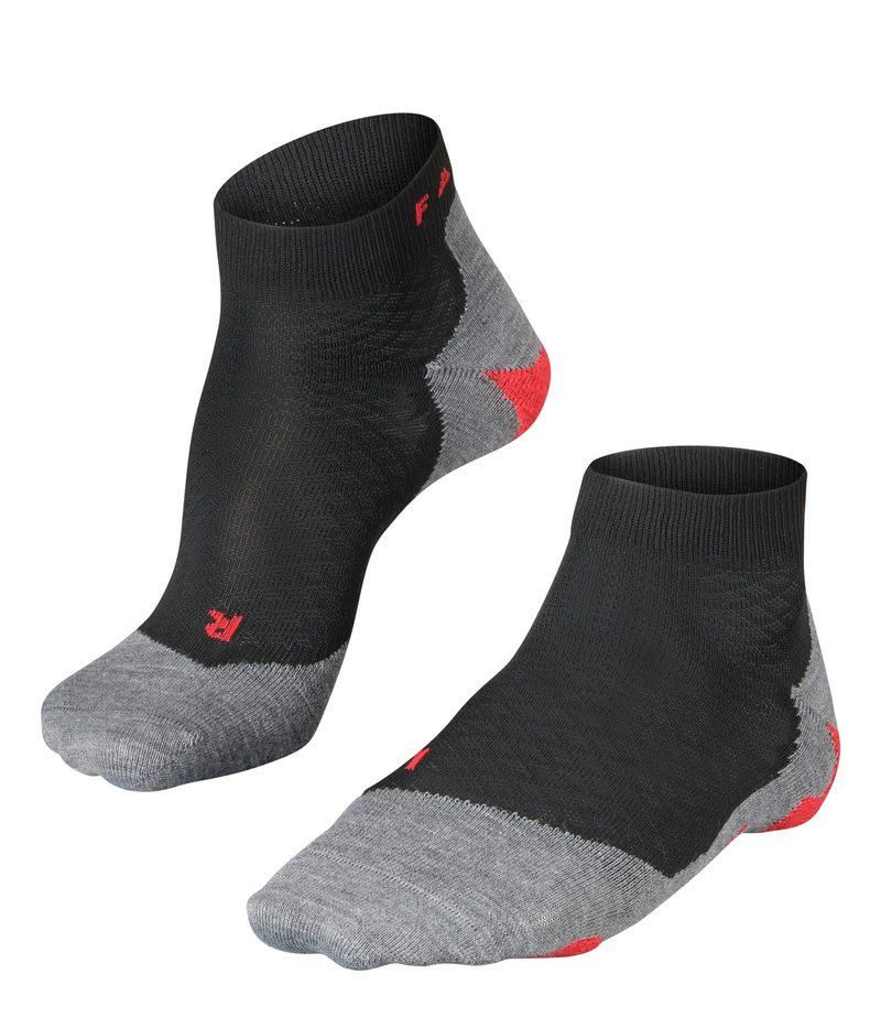 yz t@P fB[X C A_[EFA RU5 Lightweight Short Running Socks Black/Mix