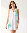 【送料無料】 トッミーバハマ レディース ワンピース トップス Island Cays Seafronds Engineered Split-Neck Dres...