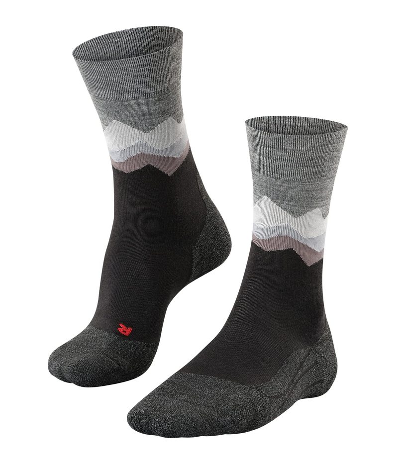 ファルケ メンズ 【送料無料】 ファルケ メンズ 靴下 アンダーウェア TK2 Explore Hiking Socks Black