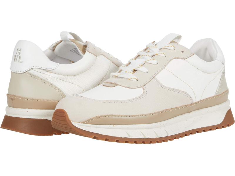 メイドウェル レディース シューズ スニーカー スエード Madewell Kickoff Trainer Sneakers in Suede and Nubuck Antique Cream M クリーム