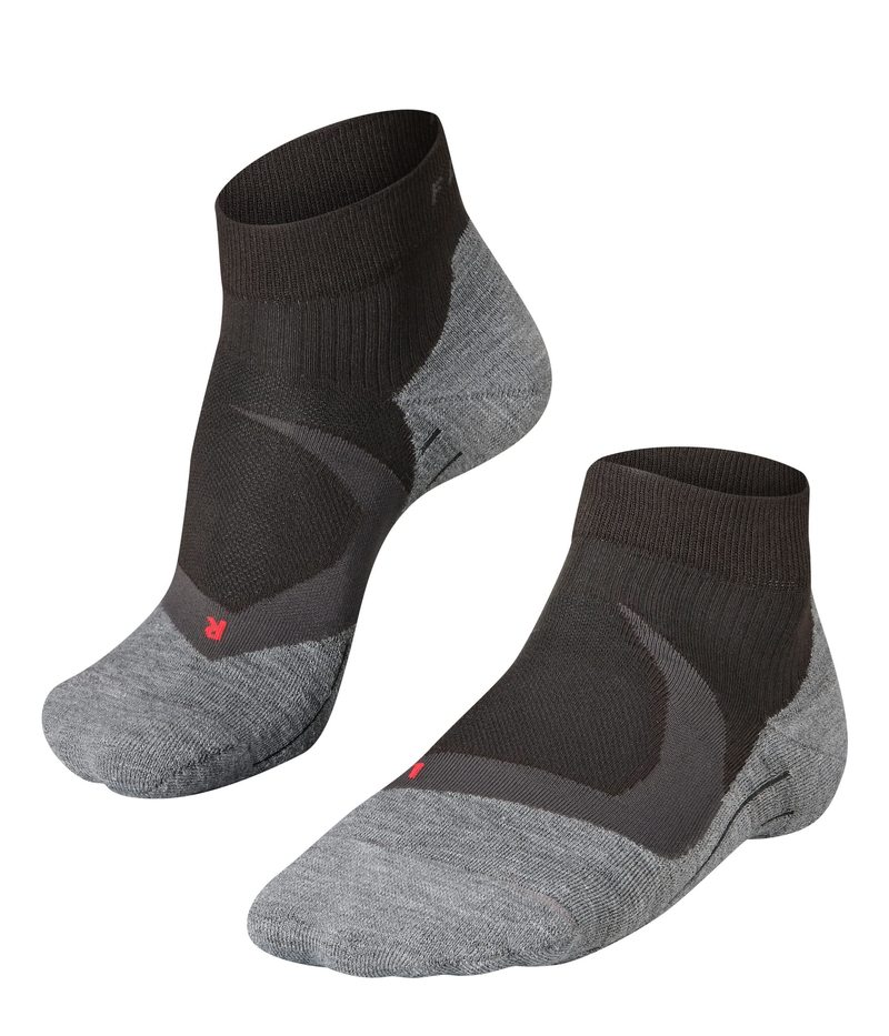 yz t@P fB[X C A_[EFA RU4 Cool Short Running Socks Black/Mix