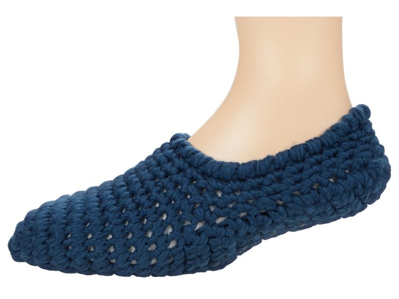 yz Go[WFC fB[X C A_[EFA The Ankle Slipper Sock Indigo Blue