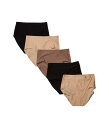 【送料無料】 シャントル レディース パンツ アンダーウェア Soft Stretch 5-Pack Hipster Multipack