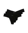 【送料無料】 ハンキーパンキー レディース パンツ アンダーウェア 3-Pack Low Rise Thong Black