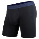 【送料無料】 ベニス メンズ ボクサーパンツ アンダーウェア Classic Lite Boxer Brief - Solid Black/Navy