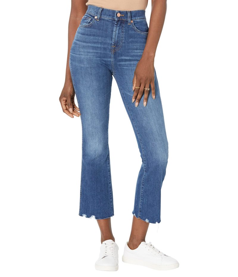 【送料無料】 セブンフォーオールマンカインド レディース デニムパンツ ボトムス High-Waist Slim Kick in Slim Illusion Highline Slim Illusion H