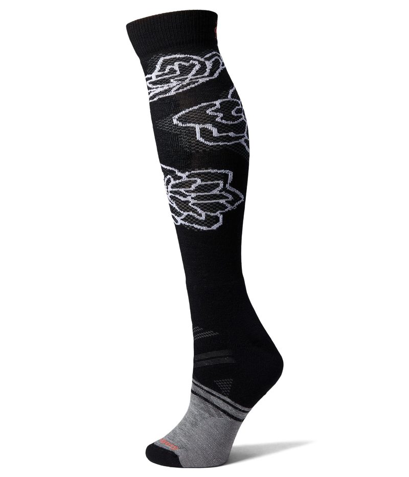 yz X}[gE[ fB[X C A_[EFA Ski Full Cushion Pattern Over-the-Calf Socks Black