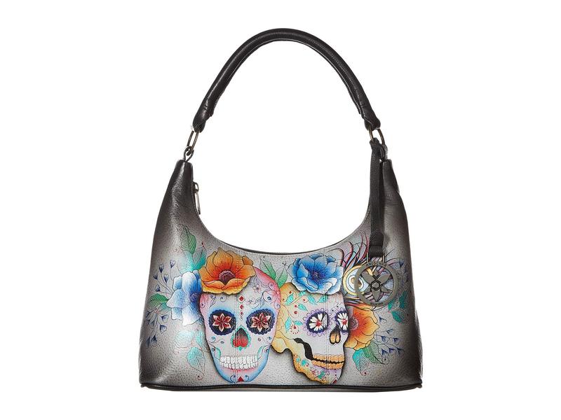  アヌシュカ レディース ハンドバッグ バッグ Medium Top Zip Hobo 371 Calaveras de Az