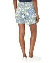 【送料無料】 エヌワイディージェイ レディース ハーフパンツ・ショーツ ボトムス Frankie Relaxed Shorts in Green Island Green Island 2