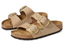 【送料無料】 ビルケンシュトック レディース サンダル シューズ Arizona Big Buckle Sandcastle Nubu