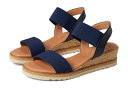 【送料無料】 アンドレア アース レディース ヒール シューズ Neveah Navy/Navy