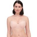 【送料無料】 シャントル レディース ブラジャー アンダーウェア Norah Strapless Bra Rose