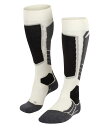 yz t@P fB[X C A_[EFA SK2 Wool Intermediate Knee High Skiing Socks 1-Pair Off-White