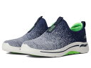  スケッチャーズ メンズ スニーカー シューズ Go Walk Arch Fit - 216256 Navy/Lime