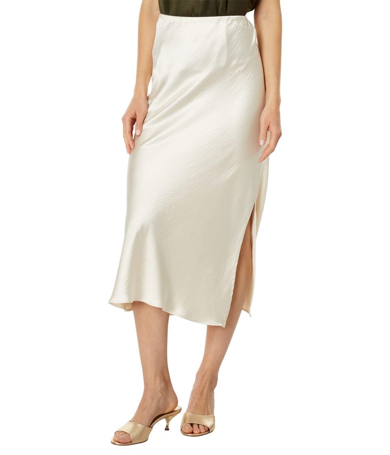 【送料無料】 ヴィンスカムート レディース スカート ボトムス Midi Pencil Skirt w/ Side Slit Birch