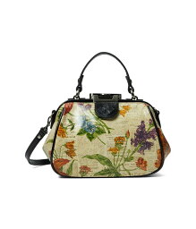 【送料無料】 パトリシアナシュ レディース ハンドバッグ バッグ Antica Mini Frame Satchel Parisian Newspa