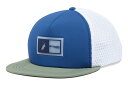 yz RrA Y Xq ANZT[ PFG Floating Flat Brim Snapback Carbon Cypress