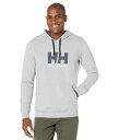 【送料無料】 ヘリーハンセン メンズ パーカー・スウェット アウター HH Logo Hoodie Grey Melange