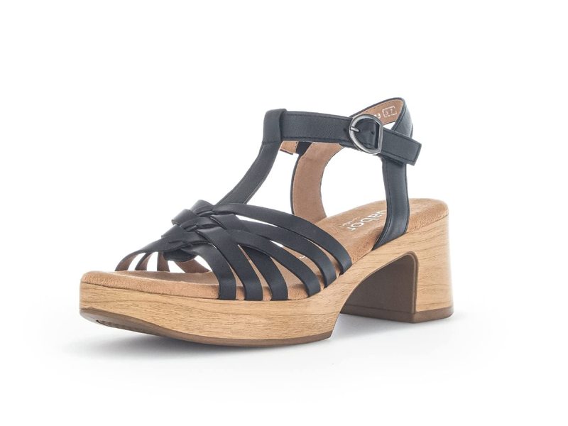 ガボール レディース シューズ ヒール Gabor 22.723 Black ブラック