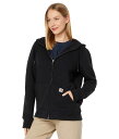 【送料無料】 カーハート レディース パーカー・スウェット アウター Clarksburg Full Zip Hoodie Black