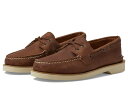 【送料無料】 スペリー メンズ デッキシューズ シューズ Authentic Original Double Sole Cross Lace Dark Tan