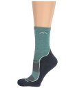 【送料無料】 ダーンタフバーモント レディース 靴下 アンダーウェア Light Hiker Micro Crew Light Cushion Aqua