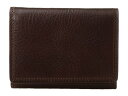 yz {XJ Y z ANZT[ Dolce Collection - Double I.D. Trifold Dark Brown