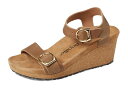 【送料無料】 ビルケンシュトック レディース ヒール シューズ Soley by Papillio Cognac Leather