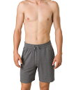  プラーナ メンズ ハーフパンツ・ショーツ ボトムス Altitude Tracker Shorts II Heather Grey