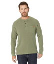 yz GGr[ Y Vc gbvX BeanBuilt Waffle Henley Deep Olive