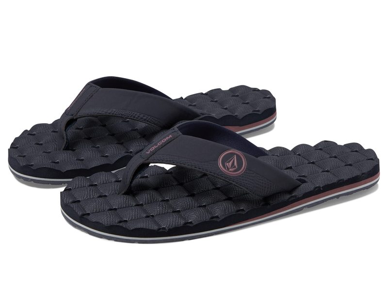 【送料無料】 ボルコム メンズ サンダル シューズ Recliner Sandals Navy Combo