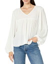 【送料無料】 サンクチュアリー レディース シャツ トップス Wide Sleeve Blouse White