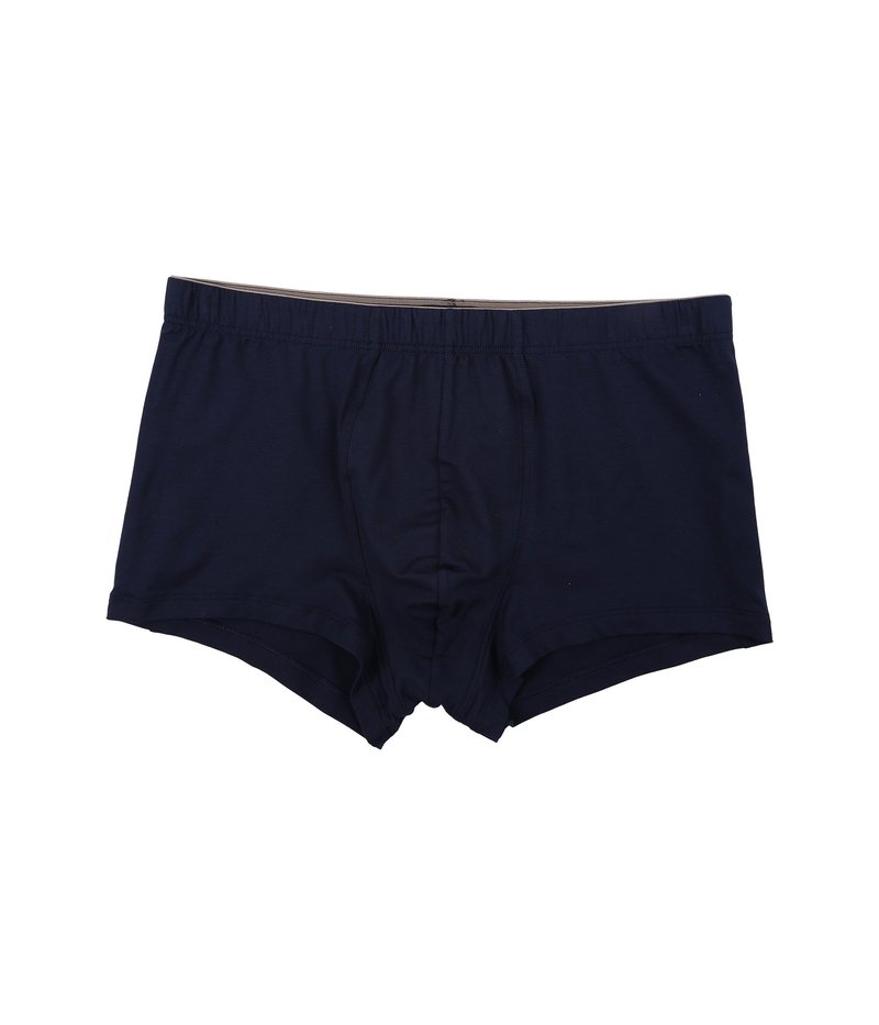 ハンロ メンズ ブリーフパンツ アンダーウェア Cotton Superior Boxer Brief Midnight Navy ハンロ メンズ ブリーフパンツ アンダーウェア Cotton Superior Boxer Brief Midnight Navy