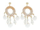 【送料無料】 リリーピュリッツァー レディース ピアス イヤリング アクセサリー Seek and Sea Earrings Resort White