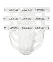 【送料無料】 カルバン クライン アンダーウェア メンズ ブリーフパンツ アンダーウェア Cotton Stretch Jock Strap 3-Pack White