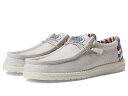 【送料無料】 ヘイデュード メンズ スニーカー シューズ Wally Patriotic Off-White Patri(4)