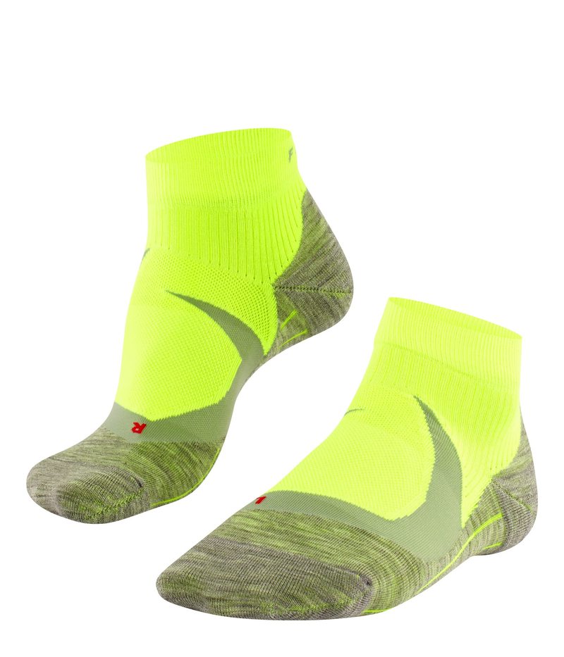 ファルケ メンズ 【送料無料】 ファルケ メンズ 靴下 アンダーウェア RU4 Cool Short Running Socks Lightning/Ameth