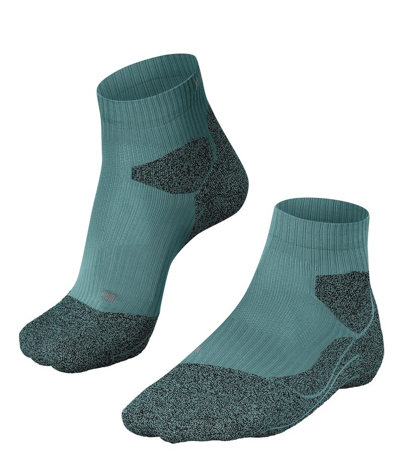 yz t@P fB[X C A_[EFA RU Trail Sneaker Running Socks Turquoise