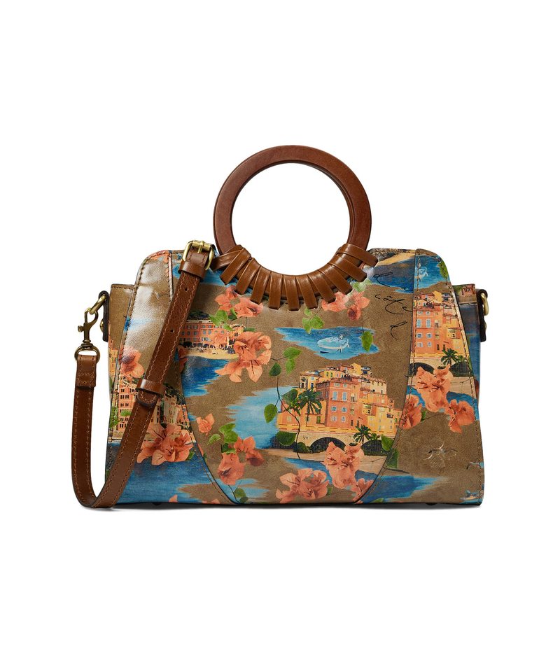 【送料無料】 パトリシアナシュ レディース ハンドバッグ バッグ Lyon Satchel Crossbody French Riviera