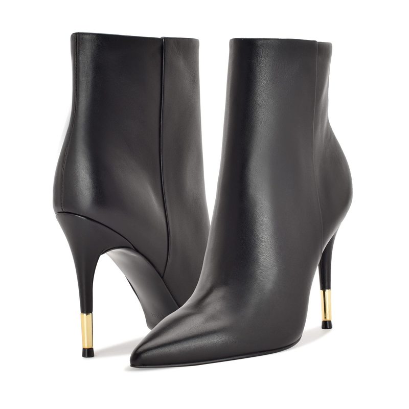 ナインウェスト レディース シューズ ブーツ・レインブーツ Nine West Bolana Black Leather ブラック