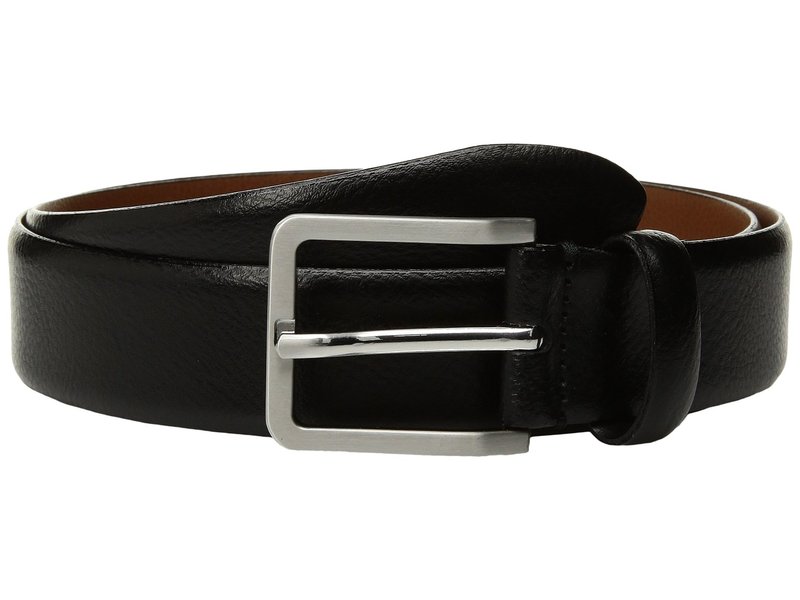 【送料無料】 ジョンストンアンドマーフィー メンズ ベルト アクセサリー Italian Feather Edge Black
