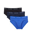 【送料無料】 カルバン クライン アンダーウェア メンズ ブリーフパンツ アンダーウェア Cotton Stretch Multipack Hip Brief Black 1