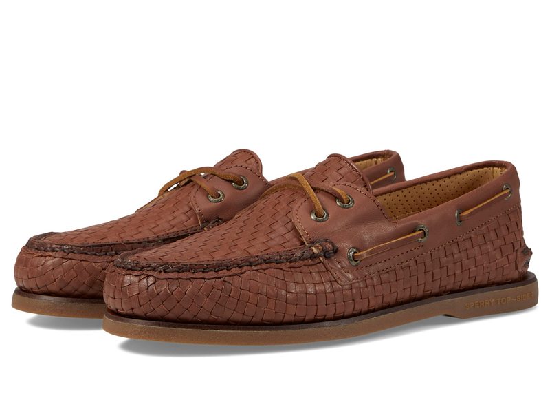 yz Xy[ Y fbLV[Y V[Y Gold Authentic Original 2-Eye Woven Tan