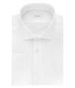 カルバン・クライン 【送料無料】 カルバンクライン メンズ シャツ トップス Men's Dress Shirt Slim Fit Non Iron Solid French Cuff White