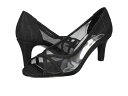 【送料無料】 イージーストリート レディース ヒール シューズ Picaboo Black Glitter