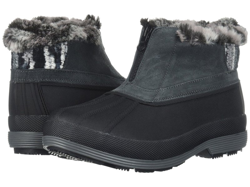 プロペット レディース シューズ ブーツ・レインブーツ アンクル Propet Lumi Ankle Zip Grey グレー