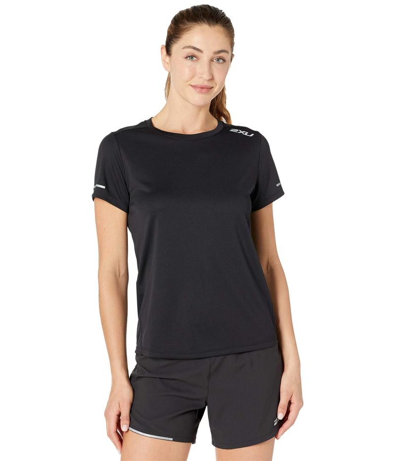 楽天ReVida 楽天市場店【送料無料】 2XU レディース シャツ トップス Aero T-Shirt Black/Silver Re