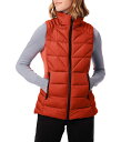 【送料無料】 ベルナルド ファッションズ レディース コート アウター Softy Glam Quilted Vest with Neoprene Combo Molten Lava