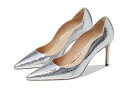 【送料無料】 スチュアート ワイツマン レディース ヒール シューズ Stuart 85 Scallop Pump Silver